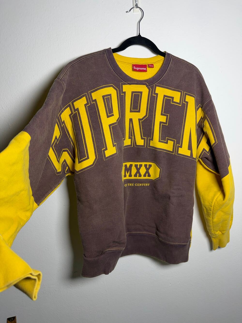 Supreme Overprint Crewneck